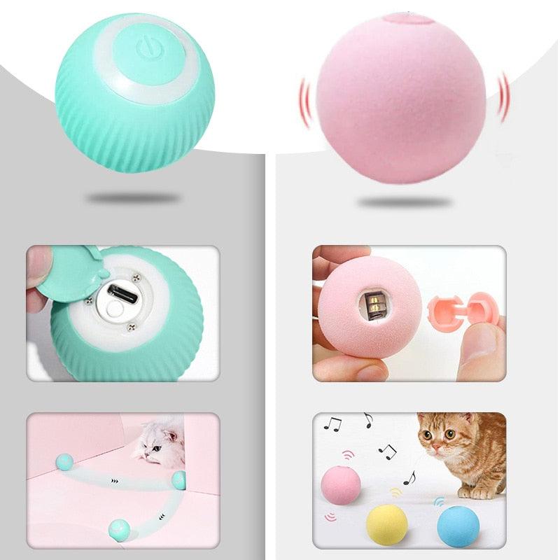 Bolinha Interativa com Rolamento Automático