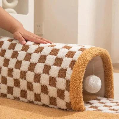 Cama e Túnel para Gatos