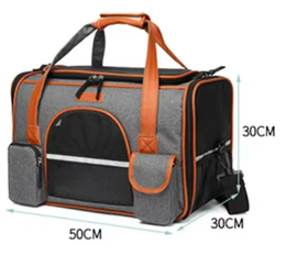 Bolsa Pet Luxo: Conforto Máximo para Viagens e Passeios