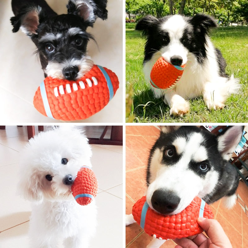 Brinquedo Bola Super Resistente para Pets com Costura Super Reforçada