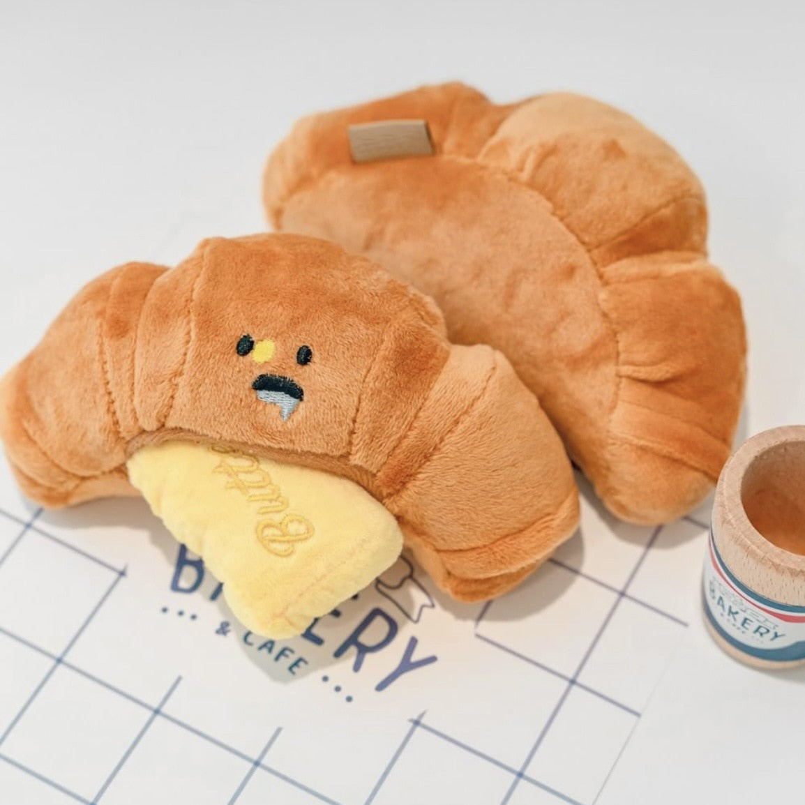 Urso De Pelúcia Pet Croissant
