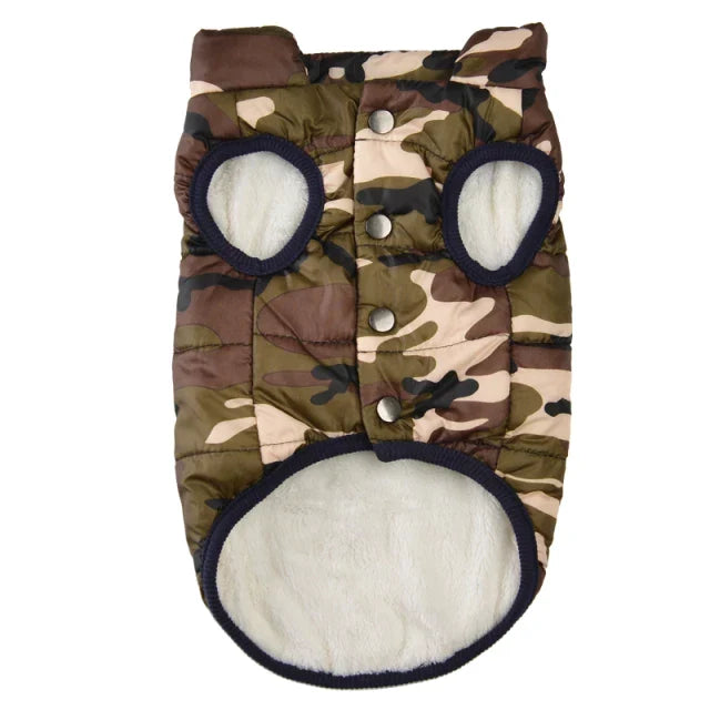 Colete Pet Winter para Cachorro e Gato - Aquecimento e Conforto no Inverno