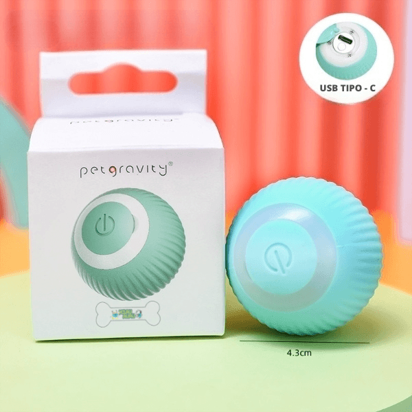 Bolinha Interativa com Rolamento Automático
