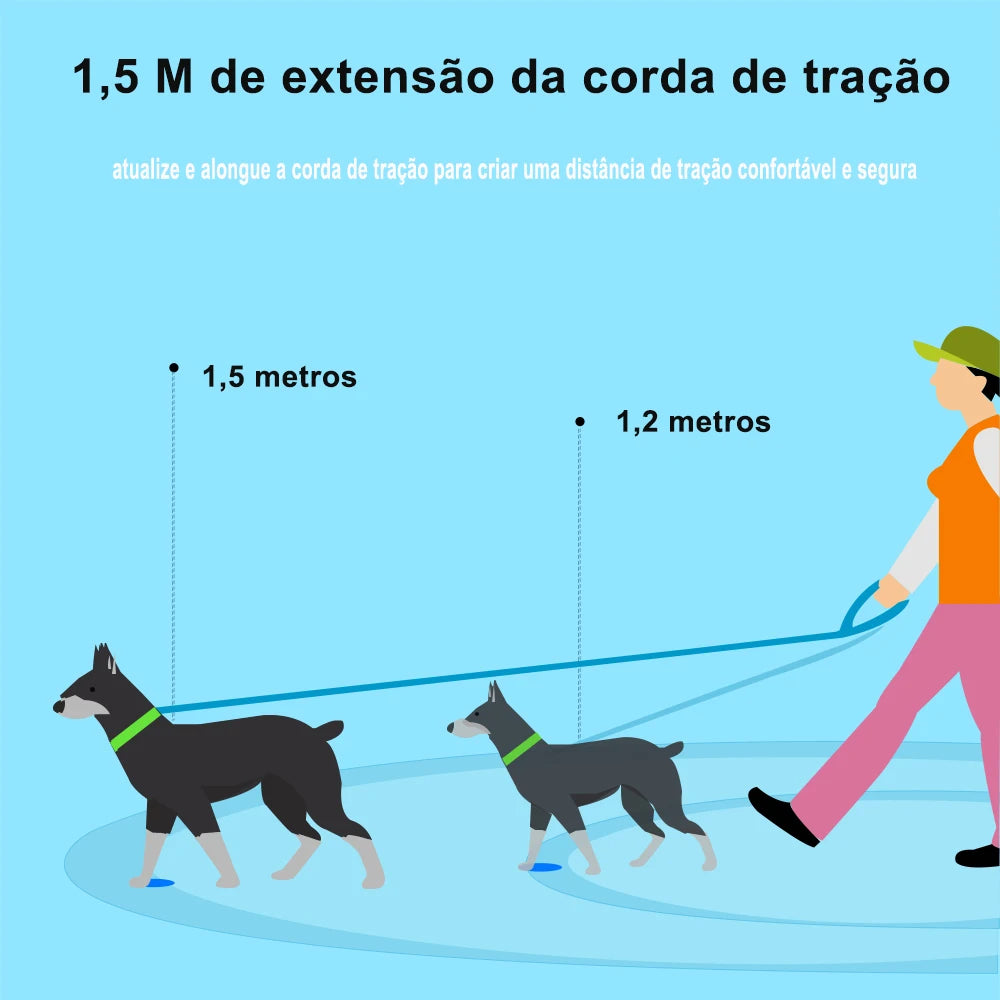 Coleira Peitoral Para Cachorro - Pet Ride