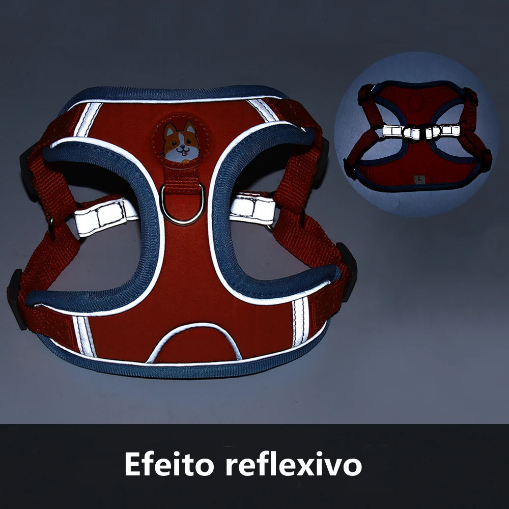Coleira Peitoral Para Cachorro - Pet Ride