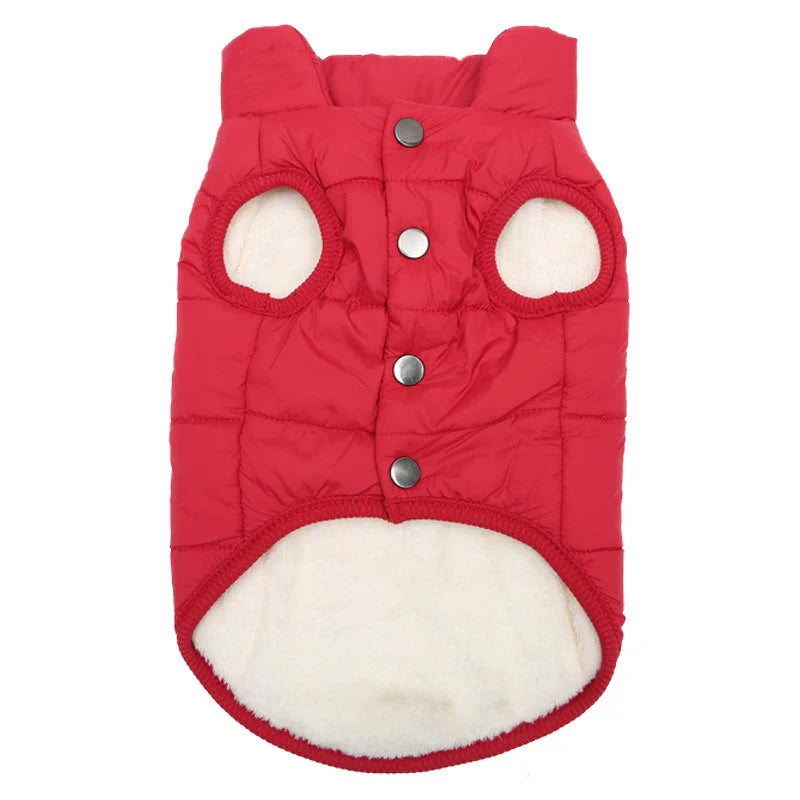 Colete de Frio Pet Sport - Vermelho