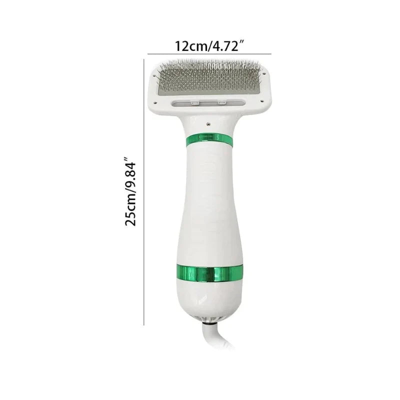 Secador Pet 3 em 1: Secagem, Escovação e Desembaraço Perfeito para Cães