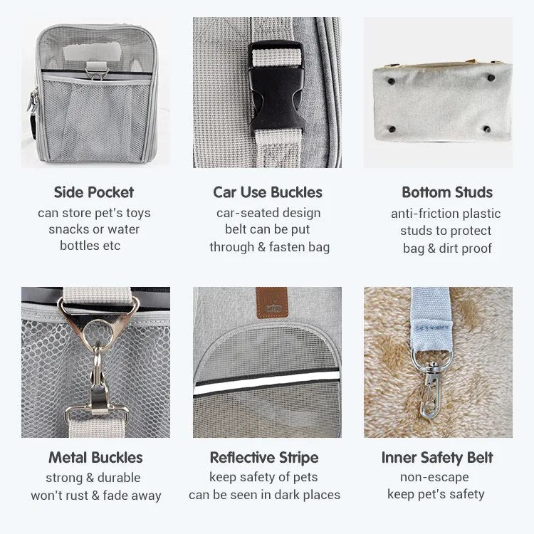 Bolsa Pet Elegante Pet Pricer