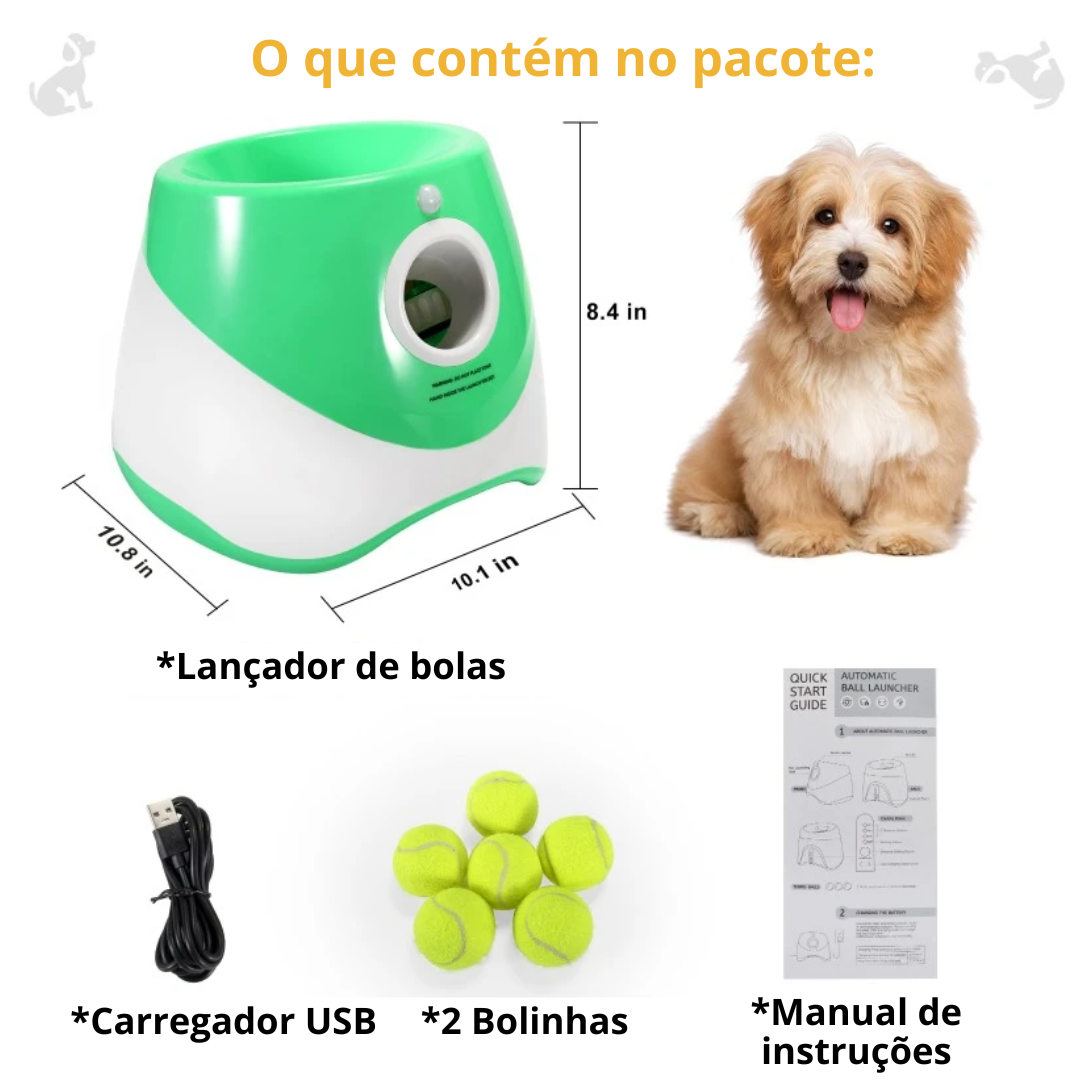 Arremessador Automático De Bolinha para Pet