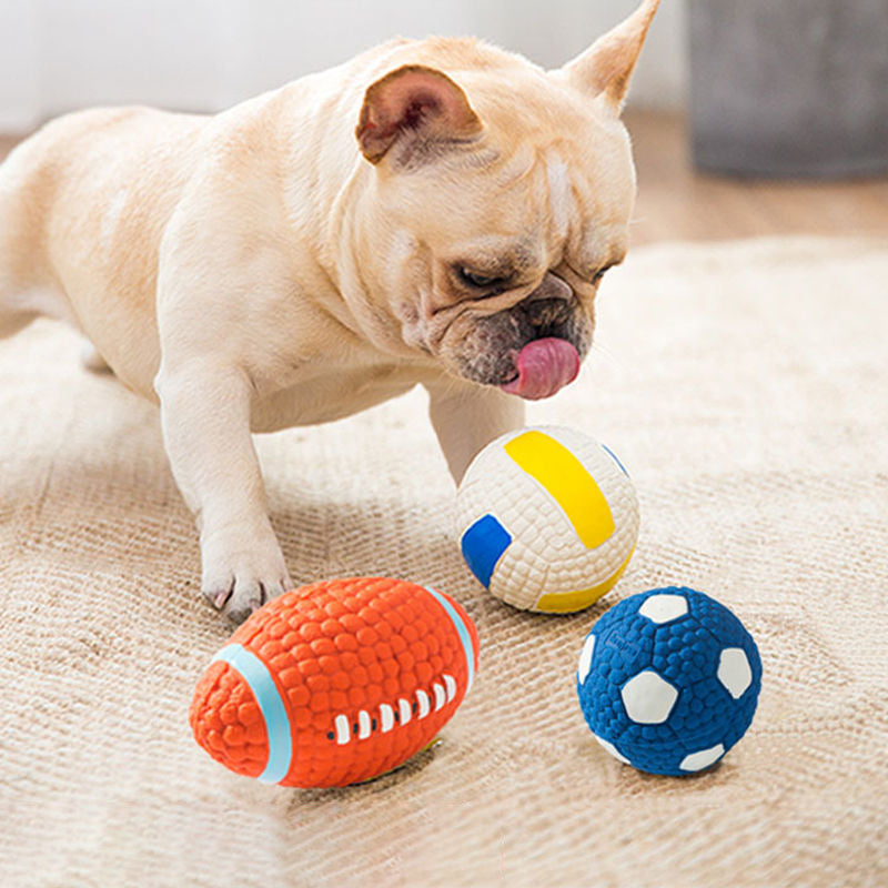 Brinquedo Bola Super Resistente para Pets com Costura Super Reforçada