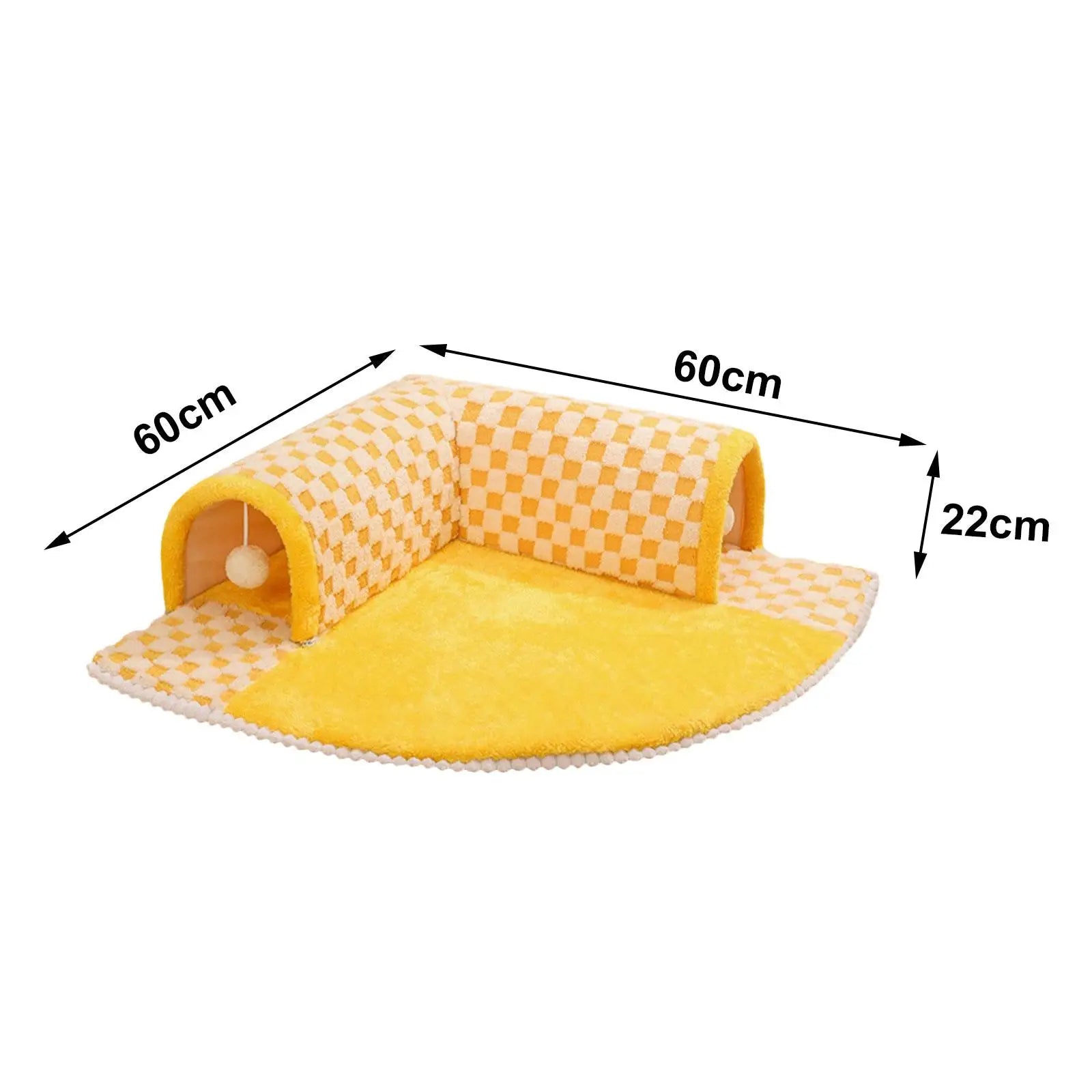 Cama e Túnel para Gatos